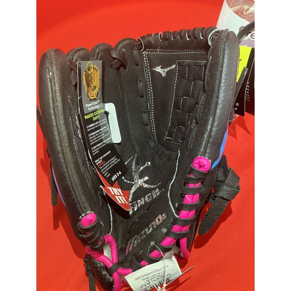 Mizuno Kids Finch Softball Glove‎ / 10" / Left Handed Thrower / LHT / GPP 1005F2 - Picture 5 of 13